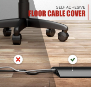 Samolepící podlahový kryt kabelů
