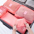 Sada cestovních organizérů do kufru - růžová