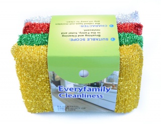 Drátěnka na nádobí 4 ks