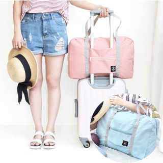 Skládací cestovní taška - růžová