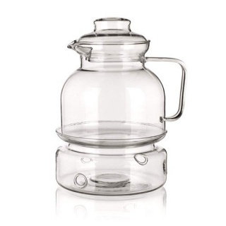 Skleněná konvice s ohřívačem - 1,5 L