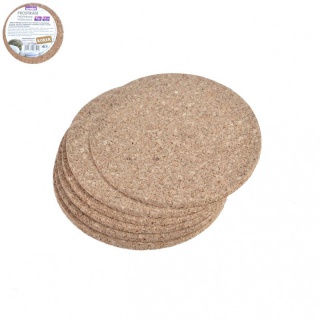 Korkové podtácky - kulaté