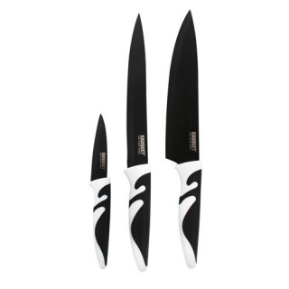 Sada nožů s nepřilnavým povrchem Symbio New Nero - 3 ks
