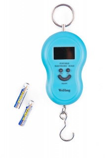 Digitální závěsná váha - modrá