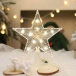 Vánoční svítící hvězda - studené světlo