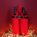 Vánoční taška na víno - Santa Claus