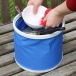 Skládací kbelík - modrý