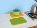 Kuchyňská silikonová podložka - zelená