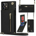 Obal s peněženkou a páskem - iPhone 14 Pro, iPhone 15 Pro