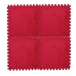 Puzzle kobereček - 6 ks - červený