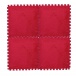 Puzzle kobereček - 6 ks - červený