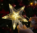 Vánoční svítící hvězda - teplé světlo