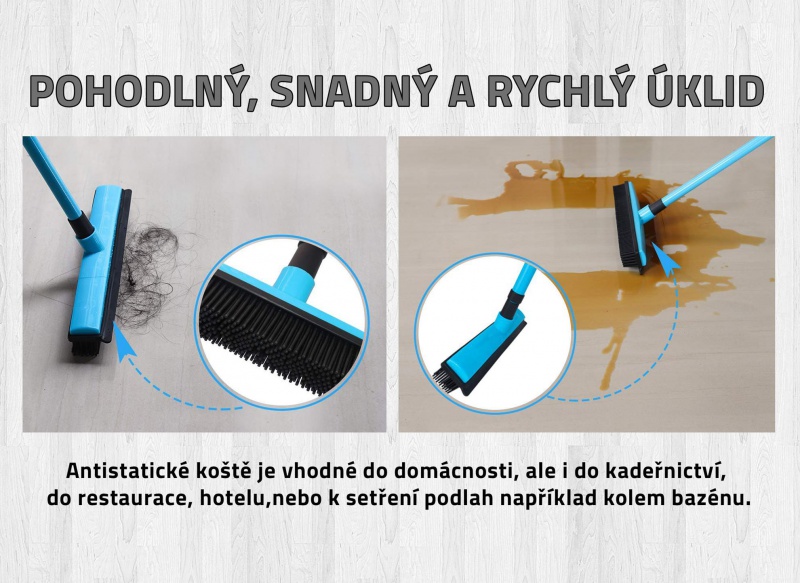 Antistatické koště - Domácí potřeby | xdomacnost.cz